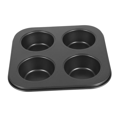 WATIIFUFU Antihaftbeschichtetes Muffin-backblech Mit 4 Gittern Cupcake-form Leicht Zu Reinigen Für Das Backen Zu Hause Und Im Gewerblichen Bereich von WATIIFUFU
