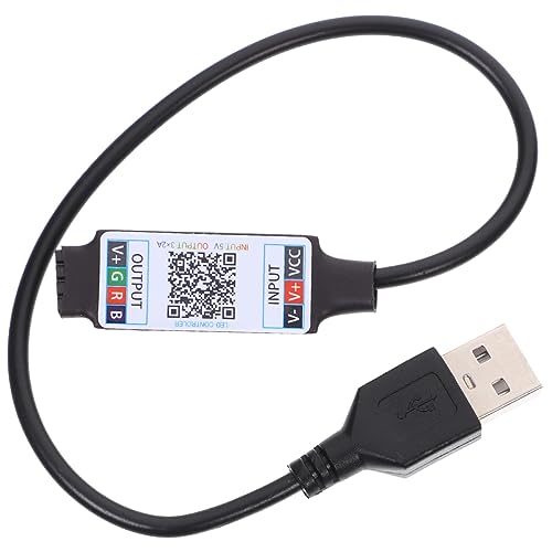 WATIIFUFU LED Rgb Controller Kabelloser USB Controller für LED Streifen Rgb Controller für Mehrfarbige Beleuchtung mit Musikmodus und Timing Funktion WATIIFUFU LED Rgb Controller Kabelloser USB Controller für LED Streifen Rgb Controller für Mehrfarbige Beleuchtung mit Musikmodus und Timing Funktion von WATIIFUFU