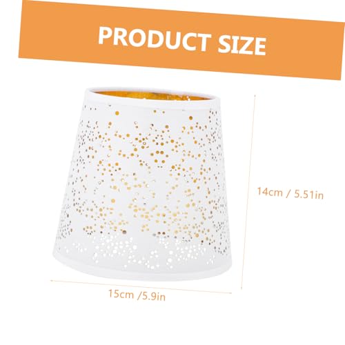 WATIIFUFU Lampenschirm Zubehör aus Stoff Dekorative Lichtabdeckung Eleganter Lampenschirm Ersatz für Schlafzimmer und Wohnzimmer Einfach zu Montieren Warmes Diffuses Licht Sichere WATIIFUFU Lampenschirm Zubehör aus Stoff Dekorative Lichtabdeckung Eleganter Lampenschirm Ersatz für Schlafzimmer und Wohnzimmer Einfach zu Montieren Warmes Diffuses Licht Sichere von WATIIFUFU