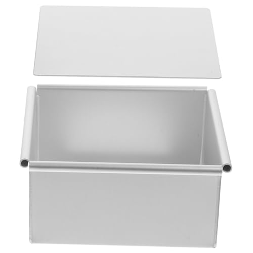 WATIIFUFU Quadratische Kuchenform Mit Abnehmbarem Boden Antihaft Backform Aus Eloxiertem Aluminium Für Hochzeiten Und Besondere Anlässe Gleichmäßige Wärmeverteilung Einfach Zu Reinigen von WATIIFUFU