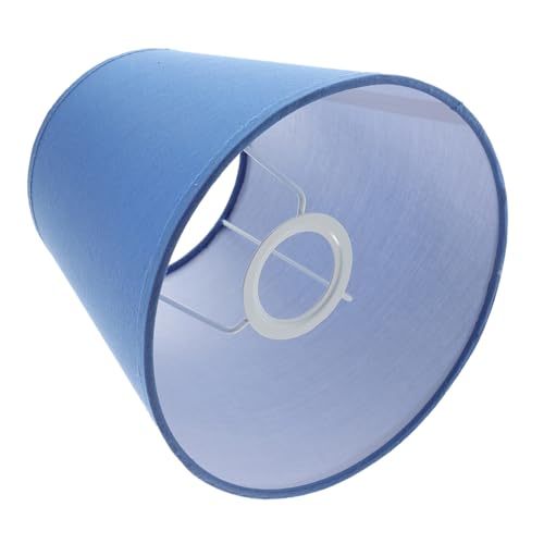 WATIIFUFU Leinen Lampenschirm Trommelform Deckenleuchte Tischlampe Heller Stoffschirm Sanfte Lichtstreuung Hellblau Schlafzimmer Wohnzimmer Dekoration WATIIFUFU Leinen Lampenschirm Trommelform Deckenleuchte Tischlampe Heller Stoffschirm Sanfte Lichtstreuung Hellblau Schlafzimmer Wohnzimmer Dekoration von WATIIFUFU
