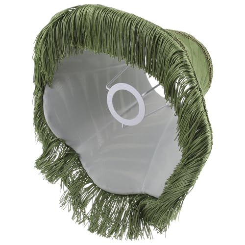 WATIIFUFU Macrame Lampenschirm mit Fransen Kleiner Grüner Tischlampenschirm aus Robustem Vintage Stil Fassung Kompatibel Dekorativer Lampenüberzug für Schlafzimmer und Wohnzimmer WATIIFUFU Macrame Lampenschirm mit Fransen Kleiner Grüner Tischlampenschirm aus Robustem Vintage Stil Fassung Kompatibel Dekorativer Lampenüberzug für Schlafzimmer und Wohnzimmer von WATIIFUFU