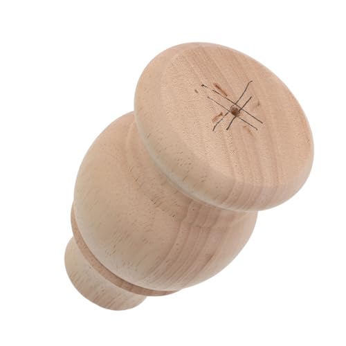 WATIIFUFU Massive Holz Möbelfüße Runde und Zylindrische Form Unbehandelte Handgeschnitzte Sofafüße für Tv Schrank Kommode Couch Stabiler Ersatz für Möbel mit Optimaler Gewichtsverteilung von WATIIFUFU