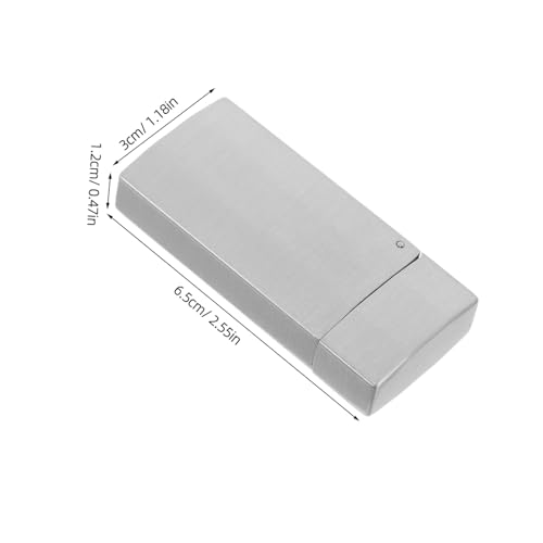 WATIIFUFU Metal Lighter Case aus Robustem Metall Vintage Schutzhülle mit Flip Top Kompakt und Leicht für Outdoor Camping Survival und Wandern Praktischer Zigarettenanzünder Schutz von WATIIFUFU