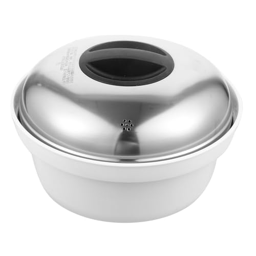WATIIFUFU Mikrowellen-dampfgarer-Set Zum Kochen Von Gemüse Fisch Dampfgarer Gesunde Kochpfanne Pasta Reisdampfer von WATIIFUFU