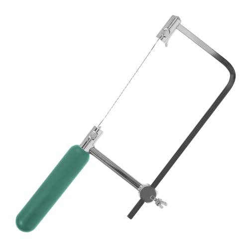 WATIIFUFU Mini U förmige Bügelsäge für Schmuck und DIY Langlebiges Schneidewerkzeug mit Präziser Sägezahnung Leichtes Tragbares sägegerät für Bastelarbeiten und Modellbau WATIIFUFU Mini U förmige Bügelsäge für Schmuck und DIY Langlebiges Schneidewerkzeug mit Präziser Sägezahnung Leichtes Tragbares sägegerät für Bastelarbeiten und Modellbau von WATIIFUFU