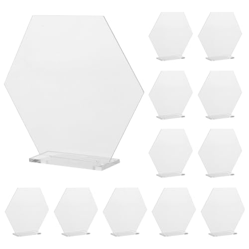 WATIIFUFU 18stücke Blank Kunststoff Tischnummern Hochzeit Sitzplatzschild Diy Kunststoff Decor Transparent Hochzeit Tafel WATIIFUFU 18stücke Blank Kunststoff Tischnummern Hochzeit Sitzplatzschild Diy Kunststoff Decor Transparent Hochzeit Tafel von WATIIFUFU