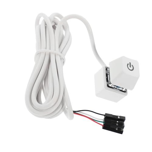 WATIIFUFU Pc Power Button Desktop Pc Button Abs Gummi Zufällige Farbe von WATIIFUFU