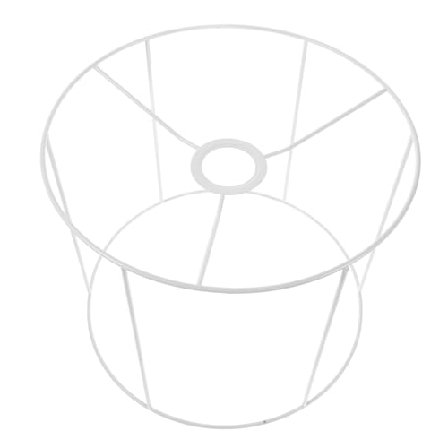 WATIIFUFU Runder Lampenschirmrahmen Eisen mit Fassung Vielseitiger DIY Lampenrahmen für Tisch Hängelampe Robustes für Individuelle Beleuchtung und Einfache Montage WATIIFUFU Runder Lampenschirmrahmen Eisen mit Fassung Vielseitiger DIY Lampenrahmen für Tisch Hängelampe Robustes für Individuelle Beleuchtung und Einfache Montage von WATIIFUFU