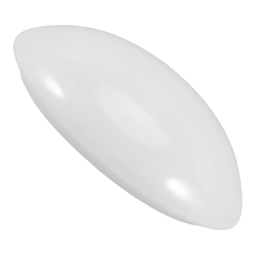 WATIIFUFU Rundes Deckenlampenschirm Ersatzcover Weiß Einfach zu Montierender Lampenschirm für Schlafzimmer Flur Treppenhaus Moderner Minimalistischer Stil von WATIIFUFU