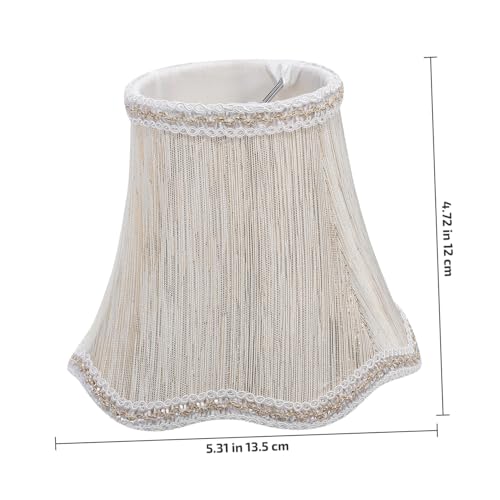 WATIIFUFU Stilvoller Stoff Lampenschirm Abdeckung für Tischlampe und Stehleuchte Weicher Lichtschutz Einfache Montage Eleganter Lampenschirm für Wohnraum und Schlafzimmer Warmes von WATIIFUFU
