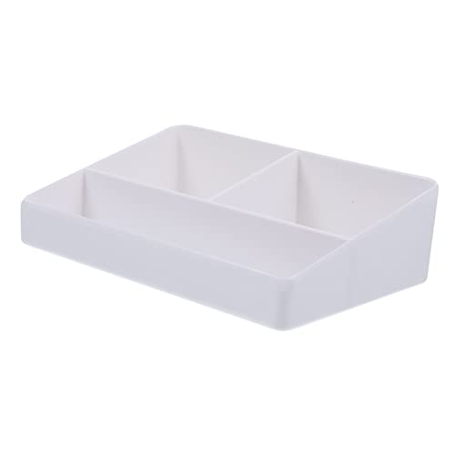 WATIIFUFU Teeaufbewahrungsbox mit Fächern aus Weißem Kompakter Tisch Organizer für Teebeutel und Kaffeepads Vielseitig für Zuhause Restaurant und Büro Geeignet von WATIIFUFU