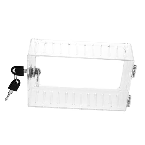 WATIIFUFU Thermostat Schutzbox Mit Schloss Transparente Wandabdeckung Für Thermostate Schlüssel Inklusive Schützt Vor Manipulation Und Unbefugtem Zugriff Geeignet Für Verschiedene von WATIIFUFU
