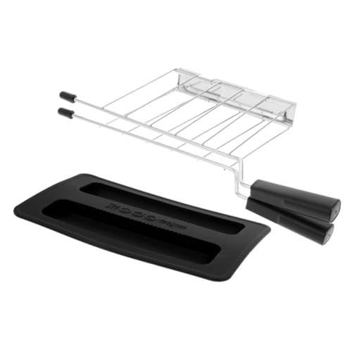 WATIIFUFU Toaster Ersatzteil mit Schwarzer Staubschutzabdeckung und Sandwich Clip Kompatibel mit Meisten Brotbackautomaten Langlebig und Platzsparend zum Schutz und Toasten von Brötchen und WATIIFUFU Toaster Ersatzteil mit Schwarzer Staubschutzabdeckung und Sandwich Clip Kompatibel mit Meisten Brotbackautomaten Langlebig und Platzsparend zum Schutz und Toasten von Brötchen und von WATIIFUFU