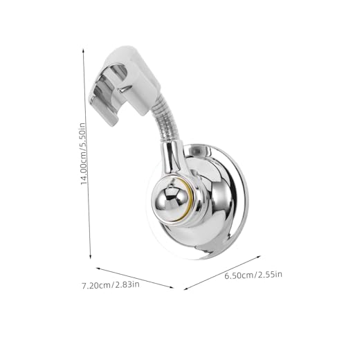 WATIIFUFU Verstellbare Duschhalterung Saugnapf Klebepad Handbrausehalterung Bad Wandmontage Ohne Bohren Einstellbarer Duschkopfhalter Für Dusche Badezimmer Küche Komfortabler Brausehalter von WATIIFUFU