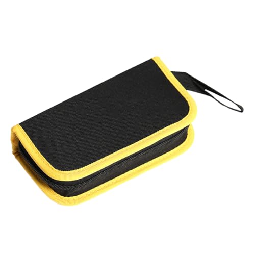 WATIIFUFU Vielseitige Verschleißfeste Oxford Werkzeugtasche mit Verstärktem und Praktischen Fächern Mittlere für Elektriker Klempner und Heimwerker Robuste Arbeitstasche für Ordentliche von WATIIFUFU