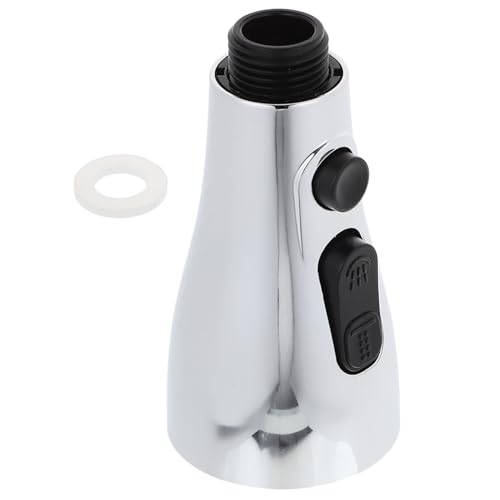 WATIIFUFU Vielseitiger Verschleißfester Wasserhahnkopf mit Sprühmodi Drehbarer Kompakter Auslaufverlängerer für Küchen Badarmaturen Installieren Wassersparend und Drucksteigernd von WATIIFUFU