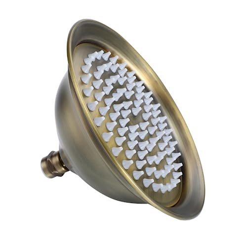 WATIIFUFU Vintage Kupfer Deckenbrause Duschkopf aus Edelstahl Wassersparend Installieren für Badezimmer Regendusche Zubehör WATIIFUFU Vintage Kupfer Deckenbrause Duschkopf aus Edelstahl Wassersparend Installieren für Badezimmer Regendusche Zubehör von WATIIFUFU