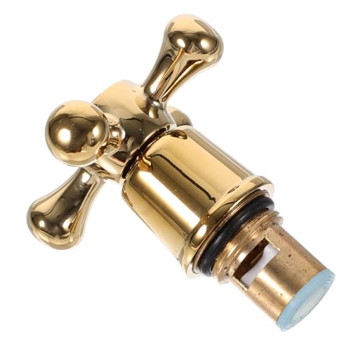 WATIIFUFU Wasserhahnknopf Griff 1/2 Zoll Ersatz für Küche oder Dusche Viktorianisches Kreuz Ergonomisches Design Glatt von WATIIFUFU