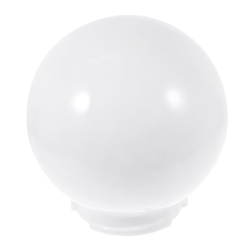WATIIFUFU Weißer Kugelförmiger Lampenschirm aus Acryl Ersatz für Außenwandleuchte Wetterfeste Lichtabdeckung für Garten Terrasse WATIIFUFU Weißer Kugelförmiger Lampenschirm aus Acryl Ersatz für Außenwandleuchte Wetterfeste Lichtabdeckung für Garten Terrasse von WATIIFUFU
