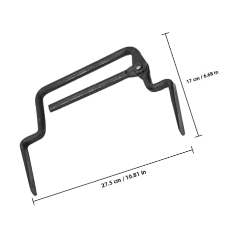 WATIIFUFU Ziegelträgerklemme aus Robustem Stahl Verstellbar mit Ergonomischem Griff für Sicheren Halt und Effizientes Einhand arbeiten Multifunktionales Bauwerkzeug für Baustellen und Lager WATIIFUFU Ziegelträgerklemme aus Robustem Stahl Verstellbar mit Ergonomischem Griff für Sicheren Halt und Effizientes Einhand arbeiten Multifunktionales Bauwerkzeug für Baustellen und Lager von WATIIFUFU