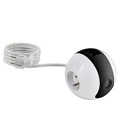 Watt&Co Watt & Co - WATTBALL Multimedia-Steckdosenleiste 2P 16A + 1P 6A + USB 2.1A - Schwarz von Watt&Co