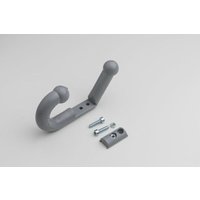 Wattelez - Doppelter Kleiderhaken parkid + Keil mit Link Grau - 607003G/01 von WATTELEZ