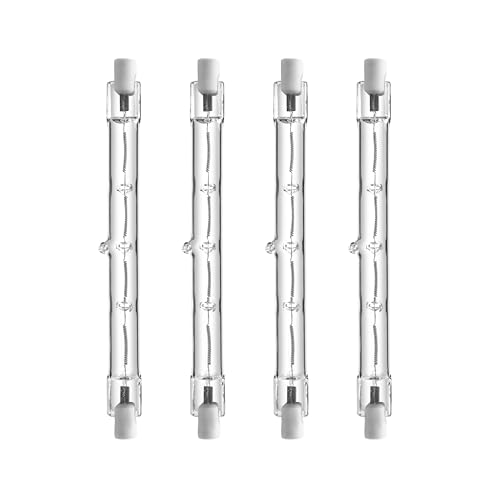 WATTERIE: 4er Pack: Halogenstab 118mm R7s 240 Watt warmweiß 2700K dimmbar 220-240V 4700 Lumen ► Halogen ► Leuchtmittel ► Halogenstab ► R7s ► R7s Leuchtmittel ► Halogenstab 118mm von WATTERIE