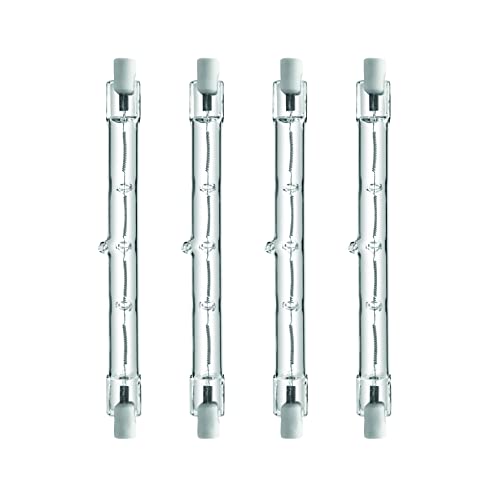 WATTERIE: 4er Pack: Halogenstab 78mm R7s 120 Watt warmweiß 2700K dimmbar 220-240V 2250 Lumen ► Halogen ► Leuchtmittel ► Halogenstab ► R7s ► R7s Leuchtmittel ► Halogenstab 78mm von WATTERIE