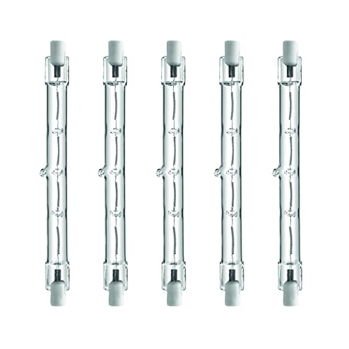 WATTERIE: 5er Pack: Halogenstab 78mm R7s 80 Watt warmweiß 2700K dimmbar 220-240V 1400 Lumen ► Halogen ► Leuchtmittel ► Halogenstab ► R7s ► R7s Leuchtmittel ► Halogenstab 78mm von WATTERIE