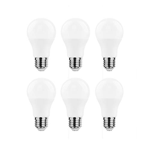 WATTERIE: 6er Pack: LED Globe E27 A60 9 Watt ersetzt 58W kaltweiß 4000K nicht dimmbar 220-240V 850 Lumen ► LED E27 ► Leuchtmittel E27 ► E27 LED Glühbirne ► LED Glühbirne ► LED Globe von WATTERIE