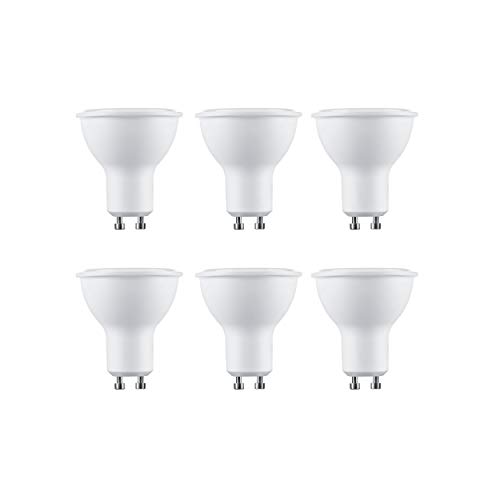 WATTERIE: 6er Pack: LED Spot Alu-Plastic PAR16 55mm GU10 5-38 Watt kaltweiß 4000K nicht dimmbar 220-240V 460 Lumen ► LED ► GU10 ► LED Leuchtmittel ► Leuchtmittel GU10 ► LED Reflektor GU10 von WATTERIE