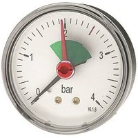 Heizungsmanometer Anschluss hinten mha ø 63 mm, 3/8, 0 - 4 bar - Watts von WATTS