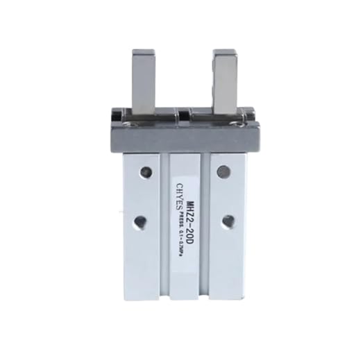 1 Stück HFZ MHZ2 10D 16D 20D 25D 32D 40D doppeltwirkender Luftgreifer pneumatischer Fingerzylinder Aluminium-Klemmen Bohrung 10-40 mm (MHZ2-40D) von WATTSBVD