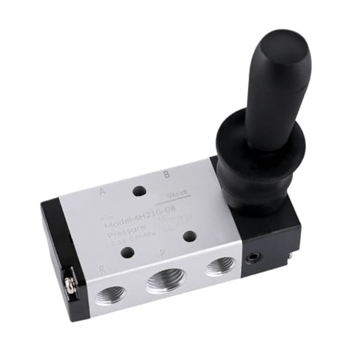 Pneumatisches Schalter-Handventil 4H210-08/4H310-10 Zwei-Positionen-Fünf-Wege-Zylinder-Handumkehr-/Handplattenventil(5) von WATTSBVD