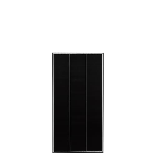 SOLA Frame Black Innovatives monokristallines Solarmodul mit Schindelzellen (120 W High Voltage) von WATTSTUNDE