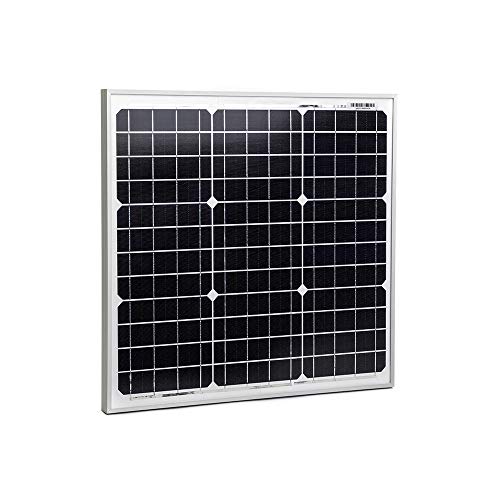 Solarkontor 50 Watt Solarmodul SK50MONO - Solarpanel 12V Monokristalline Solarzellen (50W) von WATTSTUNDE