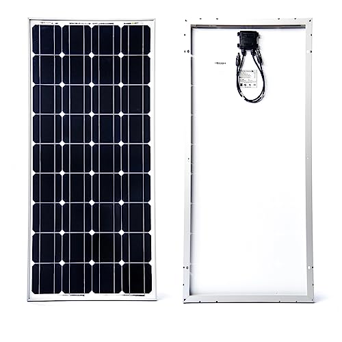 WATTSTUNDE 150 Watt Solarmodul WS150M - Solarpanel Monokristalline Solarzellen (150W) von WATTSTUNDE