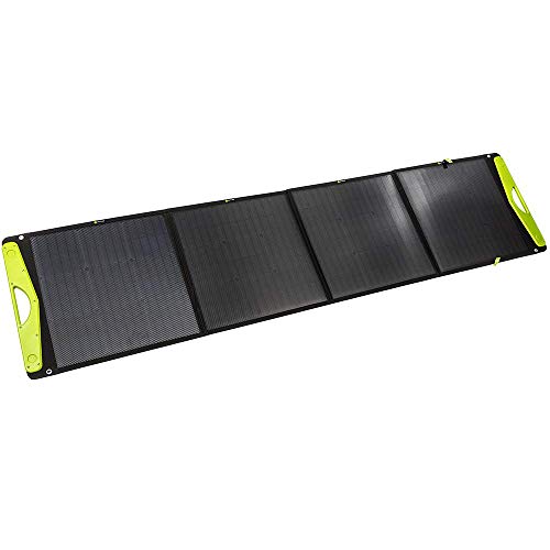 WATTSTUNDE SolarBuddy 200W Solarkoffer - Hardcover Solartasche WS200SB - faltbares Solarmodul direkt mit USB Anschluss am Modul (200W) von WATTSTUNDE