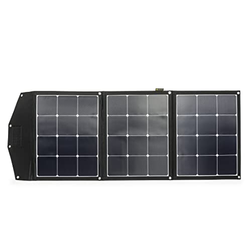 WATTSTUNDE Sunfolder Solartasche - Mobiles 12V Outdoor Solarpanel - faltbares Solarmodul ohne Laderegler (140W) von WATTSTUNDE