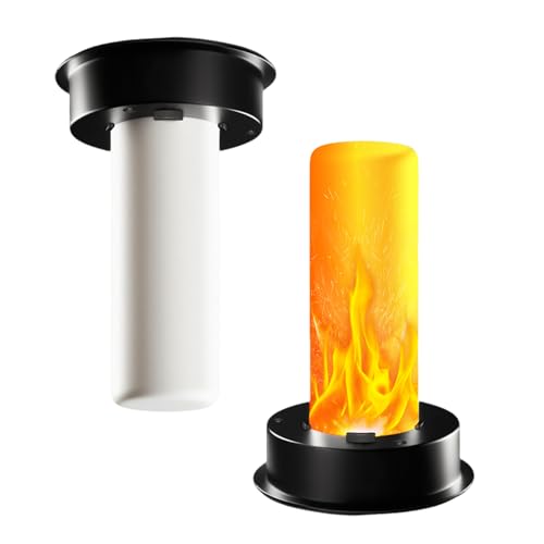2 PCS Solarleuchten Ersatz Top, Garten Solarleuchten Ersatzteile mit LED Solar Flammen Lampe, Solar Glühbirnen für Draußen IP65 Wasserdicht Solarlampen Ersatzdeckel für 8.5CM Gartenlaternen 2 PCS Solarleuchten Ersatz Top, Garten Solarleuchten Ersatzteile mit LED Solar Flammen Lampe, Solar Glühbirnen für Draußen IP65 Wasserdicht Solarlampen Ersatzdeckel für 8.5CM Gartenlaternen von WAVATA