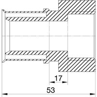 Wavin - Tigris M5 Übergang 20mm x 1/2 ig von WAVIN