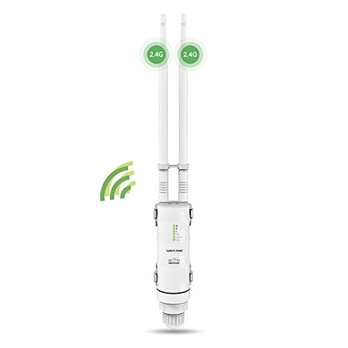WLAN-Repeater für den Außenbereich, leistungsstark, mit WLAN-Antenne, Lange Reichweite – Verstärker Wavlink N300 2,4 G – Outdoor Poe Repeater WiFi Outdoor – ideal für große Räume WLAN-Repeater für den Außenbereich, leistungsstark, mit WLAN-Antenne, Lange Reichweite – Verstärker Wavlink N300 2,4 G – Outdoor Poe Repeater WiFi Outdoor – ideal für große Räume von WAVLINK