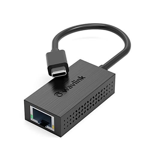 USB C auf Ethernet Adapter, WAVLINK Thunderbolt 3 USB C auf RJ45 Gigabit Ethernet 1000 Mbps, kompatibel mit Laptop, Tablets, Smartphones, Switch. USB C auf Ethernet Adapter, WAVLINK Thunderbolt 3 USB C auf RJ45 Gigabit Ethernet 1000 Mbps, kompatibel mit Laptop, Tablets, Smartphones, Switch. von WAVLINK