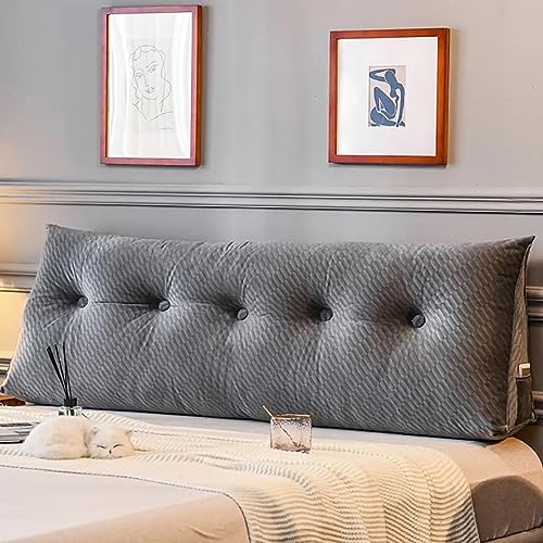 WAVVDIKUL Keilkissen – Kopfteil, volles Lesekissen – zum Sitzen im Bett für Erwachsene, dreieckige Rückenlehne, Bettauflage, Weihnachten, TV, Studium, Schlafkeile, Rückenstütze für Zuhause (voll, WAVVDIKUL Keilkissen – Kopfteil, volles Lesekissen – zum Sitzen im Bett für Erwachsene, dreieckige Rückenlehne, Bettauflage, Weihnachten, TV, Studium, Schlafkeile, Rückenstütze für Zuhause (voll, von WAVVDIKUL