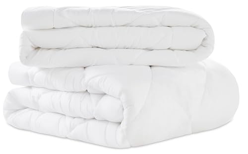 WAVVE Bettdecke 200x200cm 4 Jahreszeiten 2er Set - Sommerdecke 200x200 150gsm+Ganzjahresdecke 200 x 200 300gsm=Winterdecke 450gsm, Steppdecke Atmungsaktive für Vierjahreszeiten/Sommer/Winter WAVVE Bettdecke 200x200cm 4 Jahreszeiten 2er Set - Sommerdecke 200x200 150gsm+Ganzjahresdecke 200 x 200 300gsm=Winterdecke 450gsm, Steppdecke Atmungsaktive für Vierjahreszeiten/Sommer/Winter von WAVVE