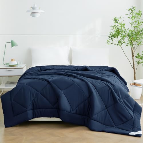 WAVVE Bettdecke 240x260 cm Sommerdecke, Sommer Steppdecke XXL 260x240, Leicht Dünn Weiche Atmungsaktive Sommerbettdecke 240x260cm, Zudecke 150gsm Mikrofaser Blau(260x240cm) von WAVVE
