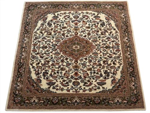 Bidjar Wohnzimmer 200x200 cm Teppich Orientteppich Handgewebt 100% Wolle von WAWA TEPPICH
