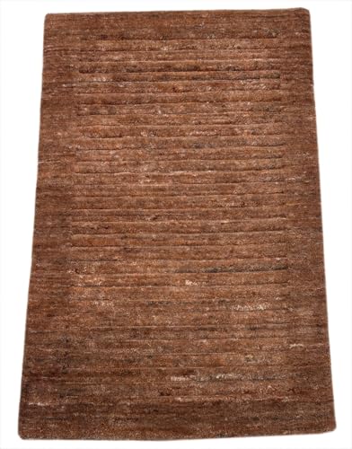 Handgewebter Teppich 60x90 cm Compatible with Braun Modern Nachhaltig PETGarn Design Teppich R76 Handgewebter Teppich 60x90 cm Compatible with Braun Modern Nachhaltig PETGarn Design Teppich R76 von WAWA TEPPICH