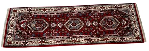 Rot Teppich Compatible with Orient Läufer Bidjar 80x250 cm 100% Wolle Handgeknüpft von WAWA TEPPICH